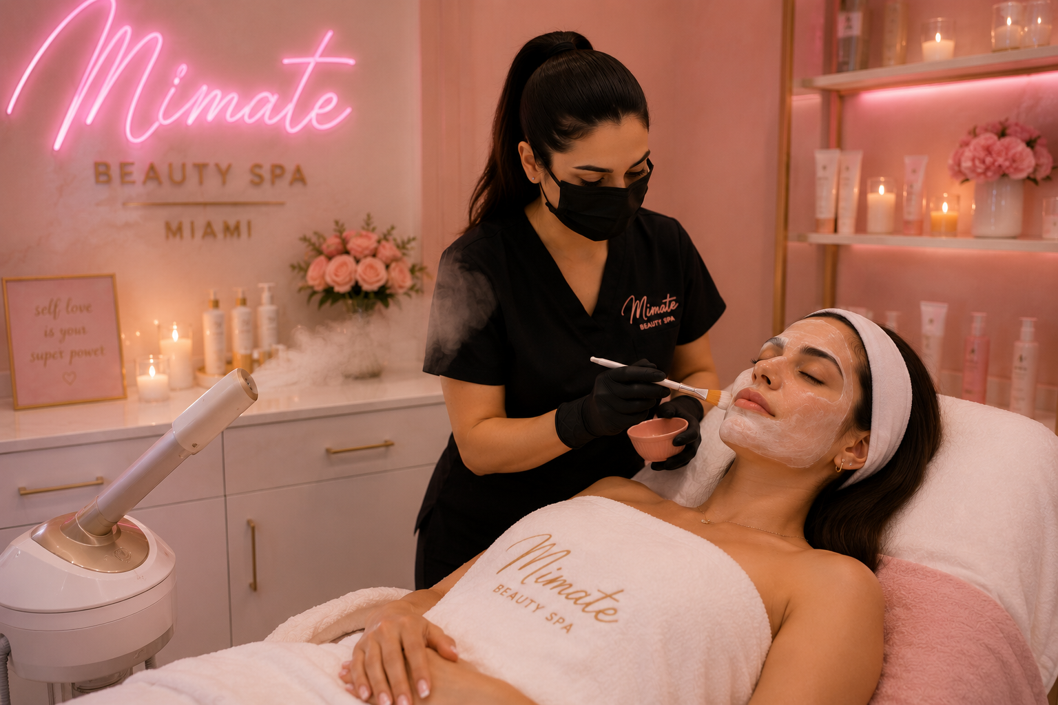 Faciales premium en Miami