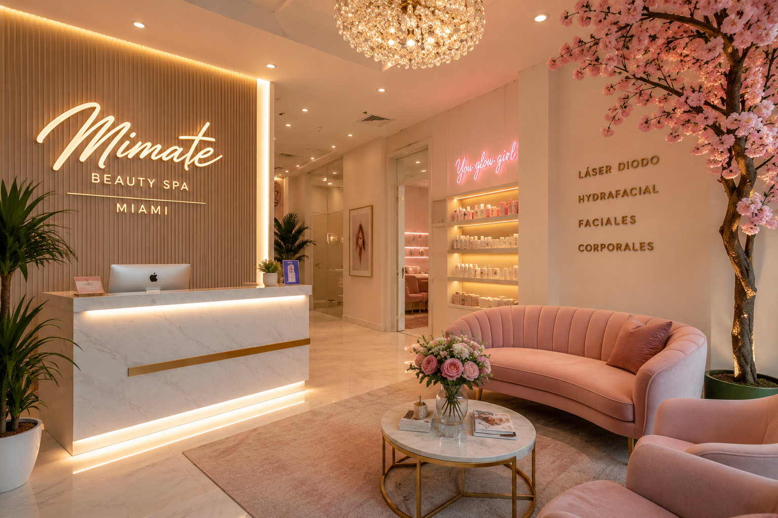 Sala de tratamiento Mimate Beauty Spa